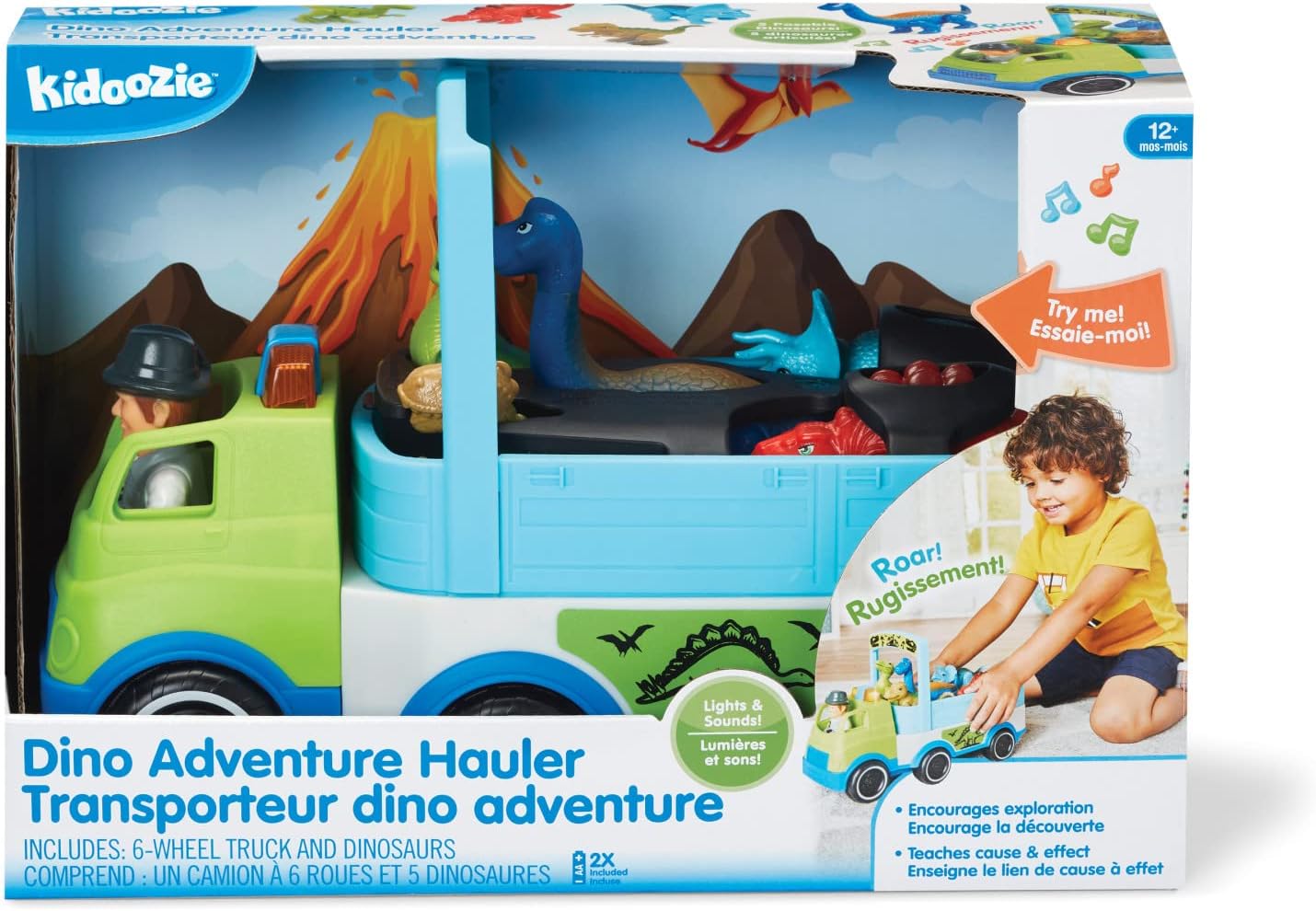 Kidoozie Dino Adventure Hauler