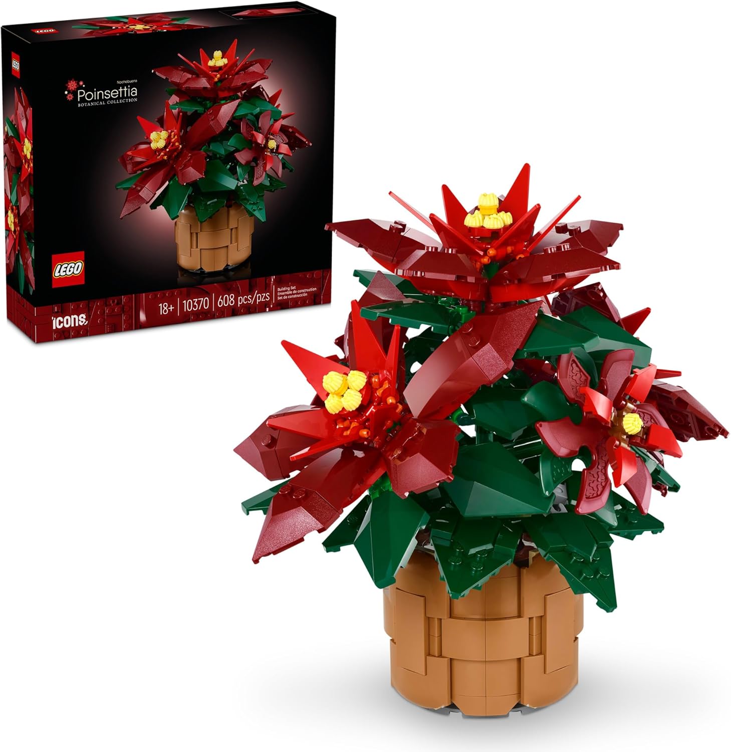 LEGO Icons Botanical Poinsettia