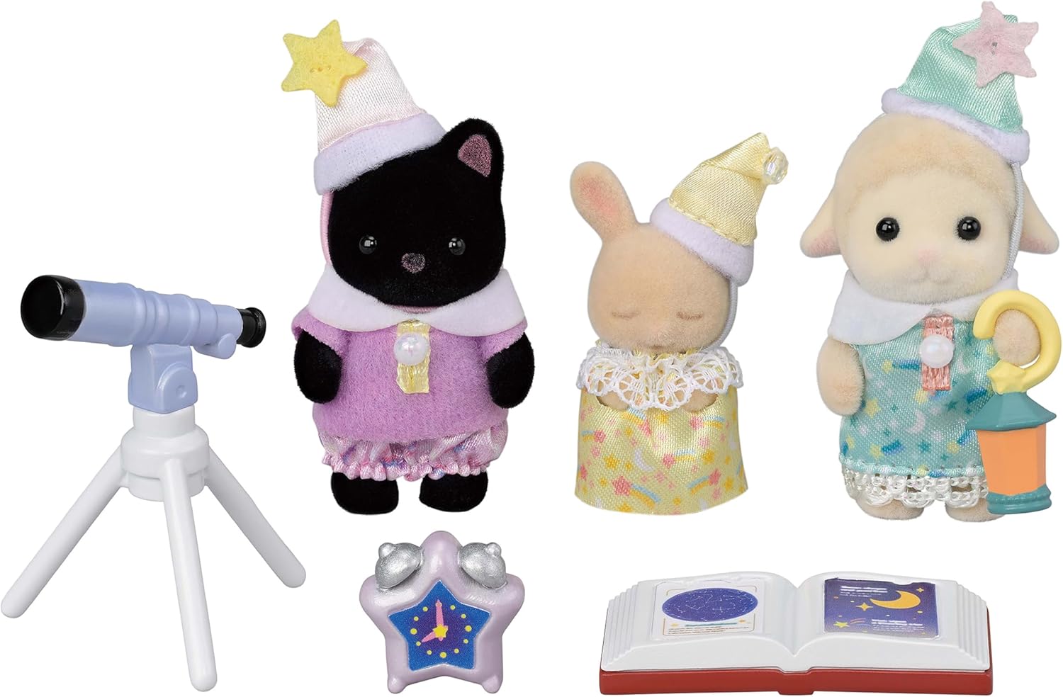 Calico Critters Nursery Friends Sleepover Party Trio