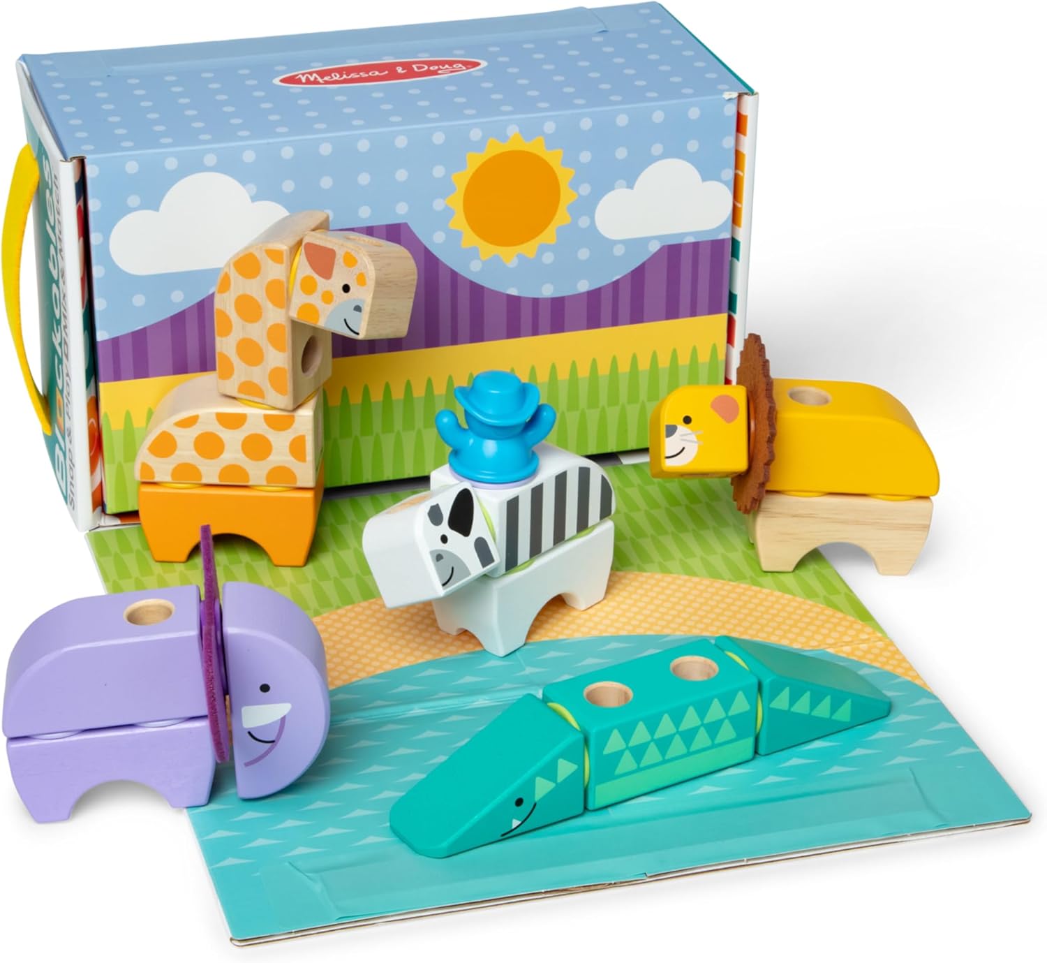 Blockables Safari Play Set