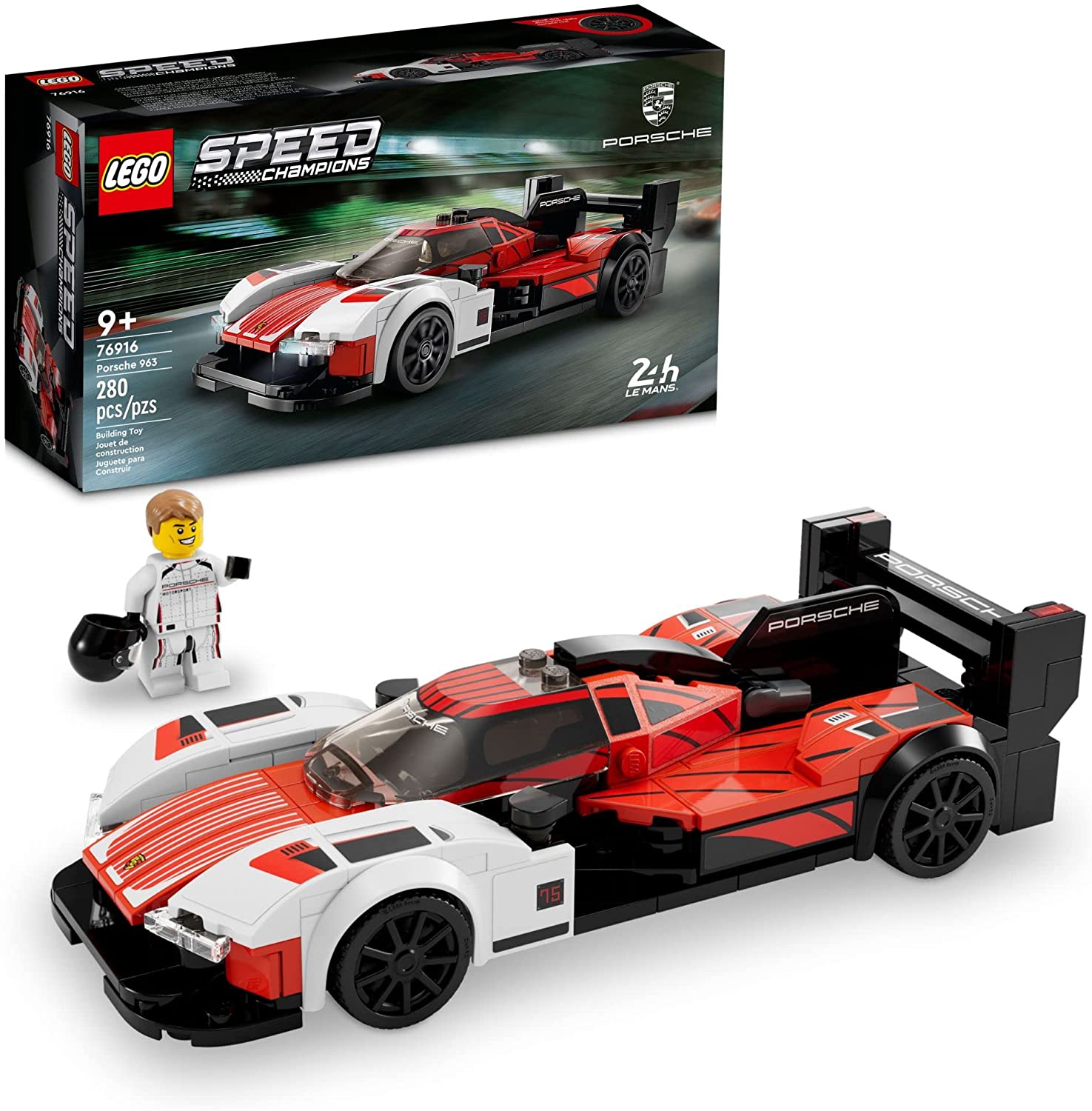 LEGO Speed Champions Porsche 963 Le Mans Daytona Hybrid
