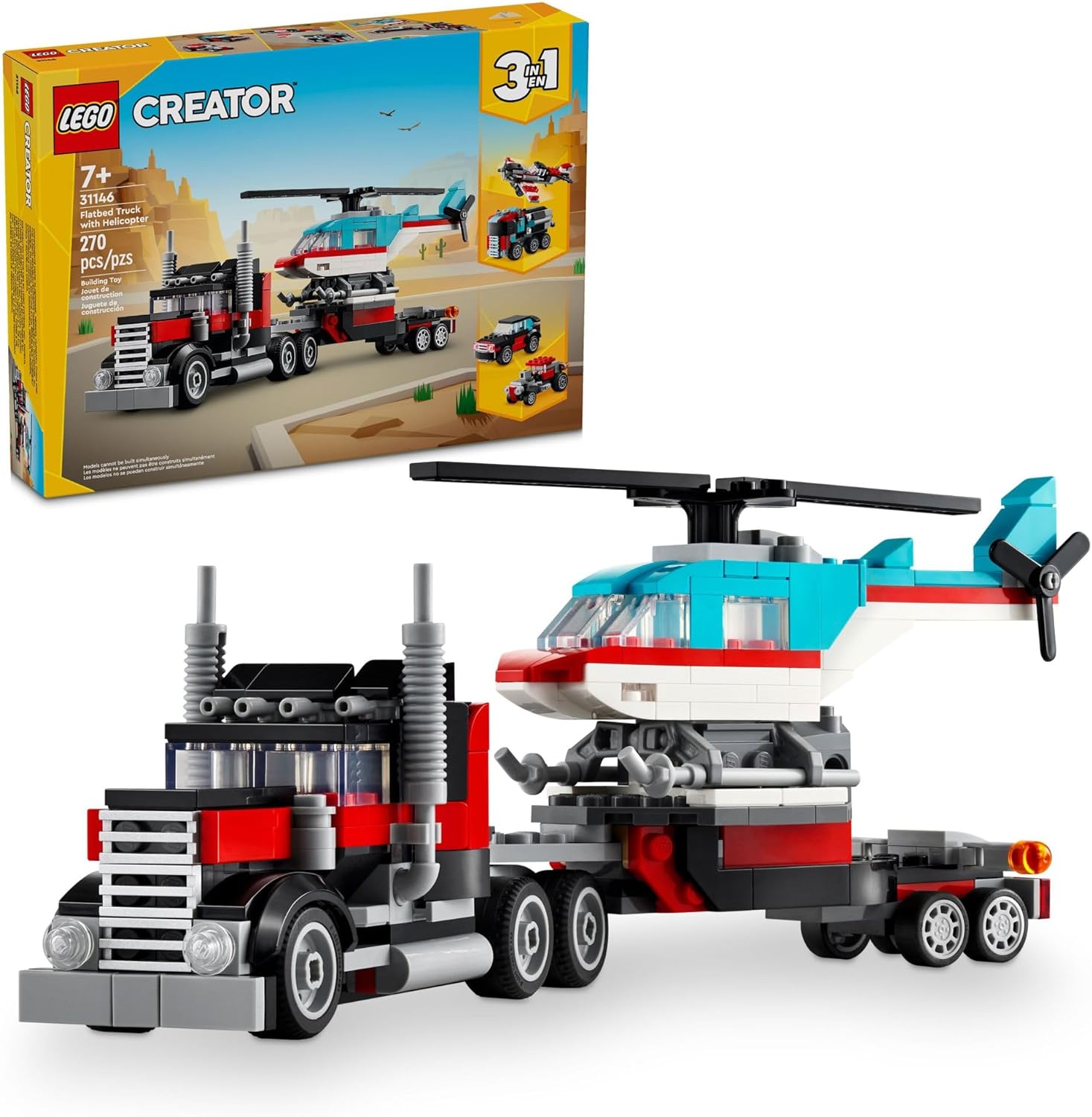LEGO Creator 3-in-1 Flatbed Truck