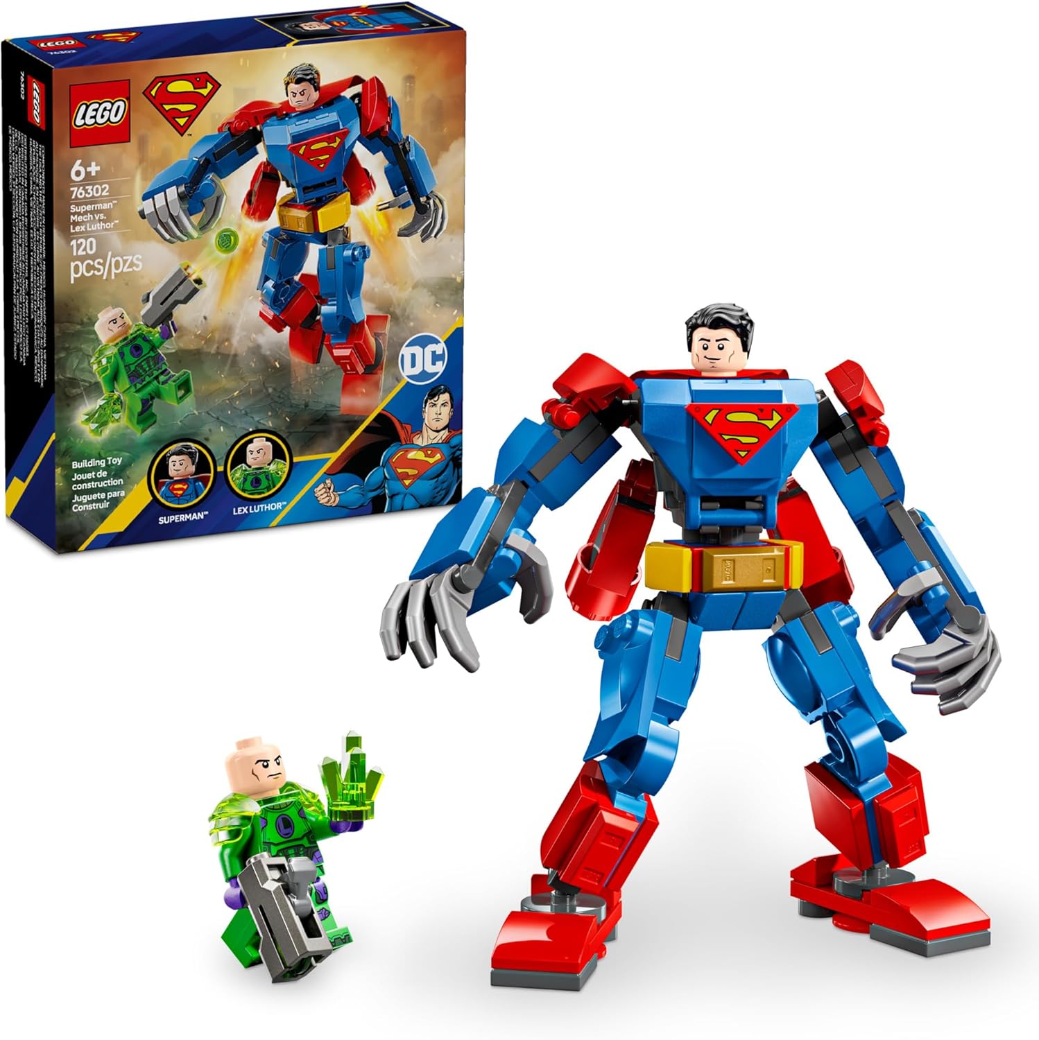 LEGO DC Superman Mech vs. Lex Luthor