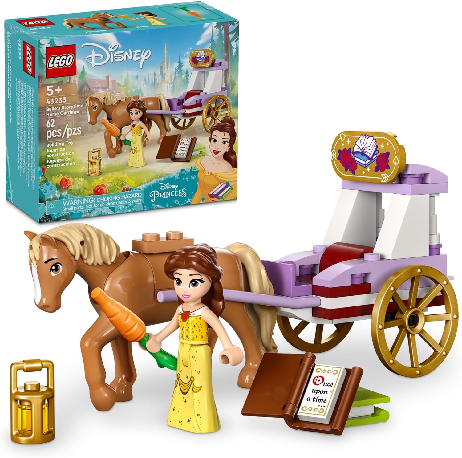 LEGO Disney Princess Belle's Storytime Horse Carriage