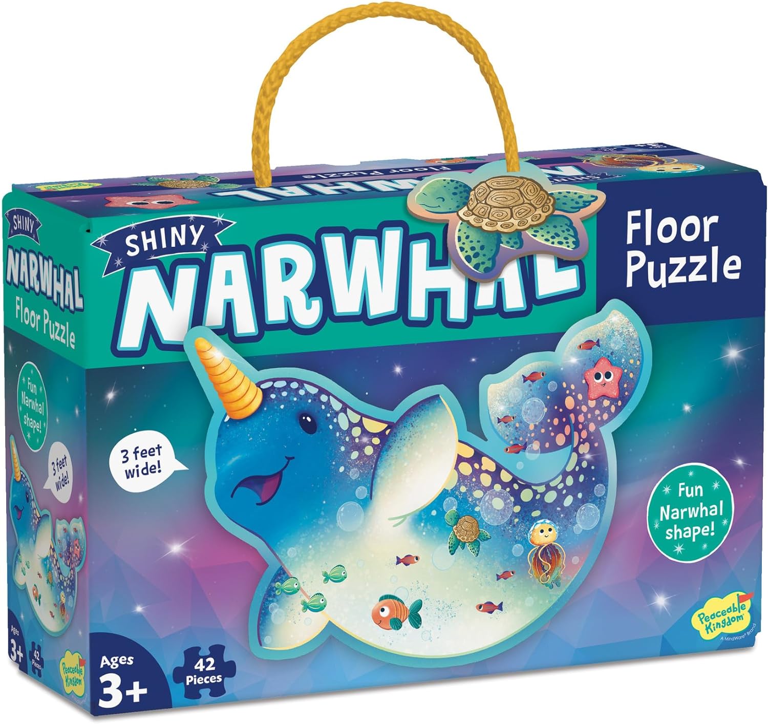 Narwhal 42 Piece Floor Puzzle