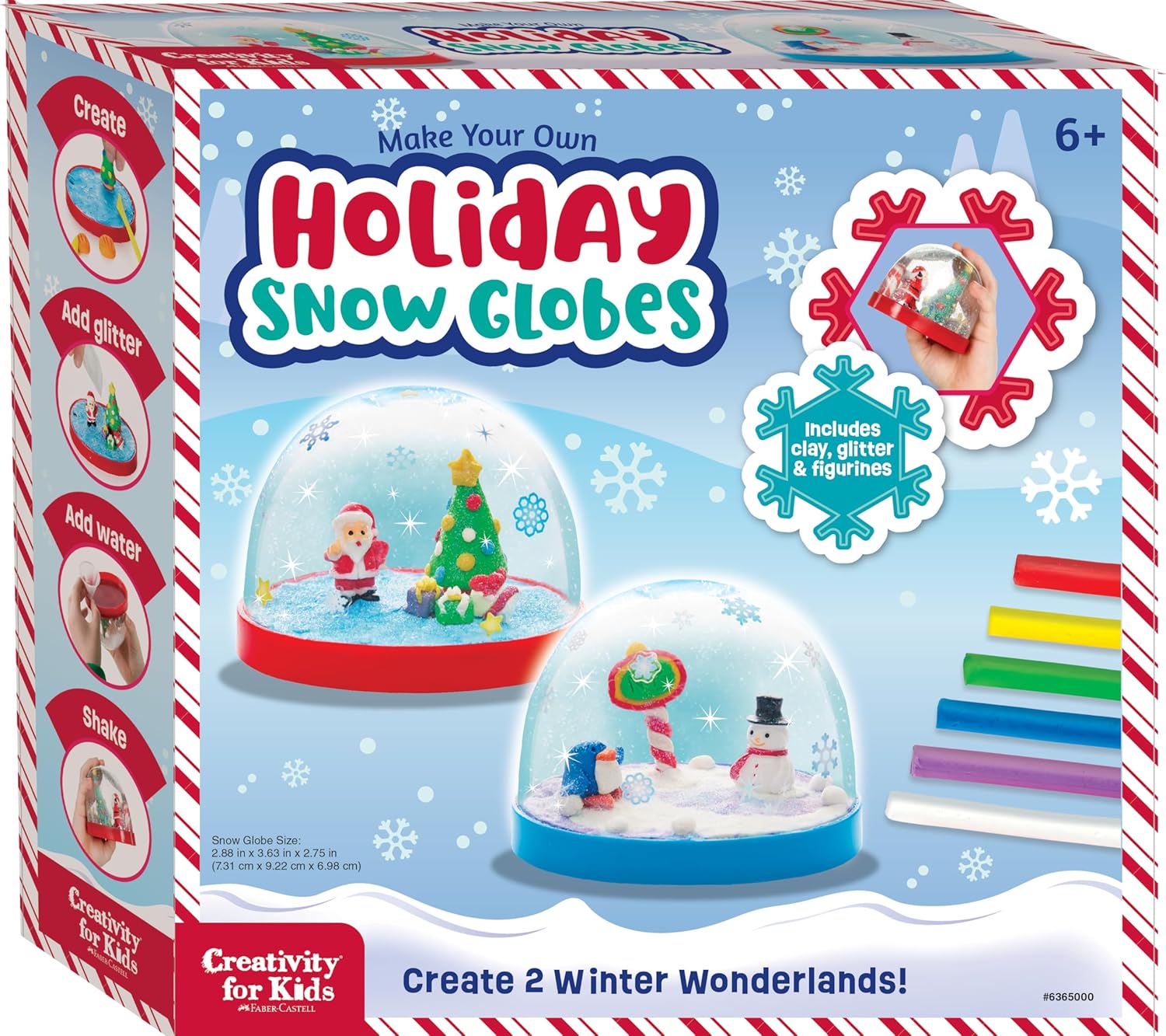 Make Your Own Holiday Snow Globes