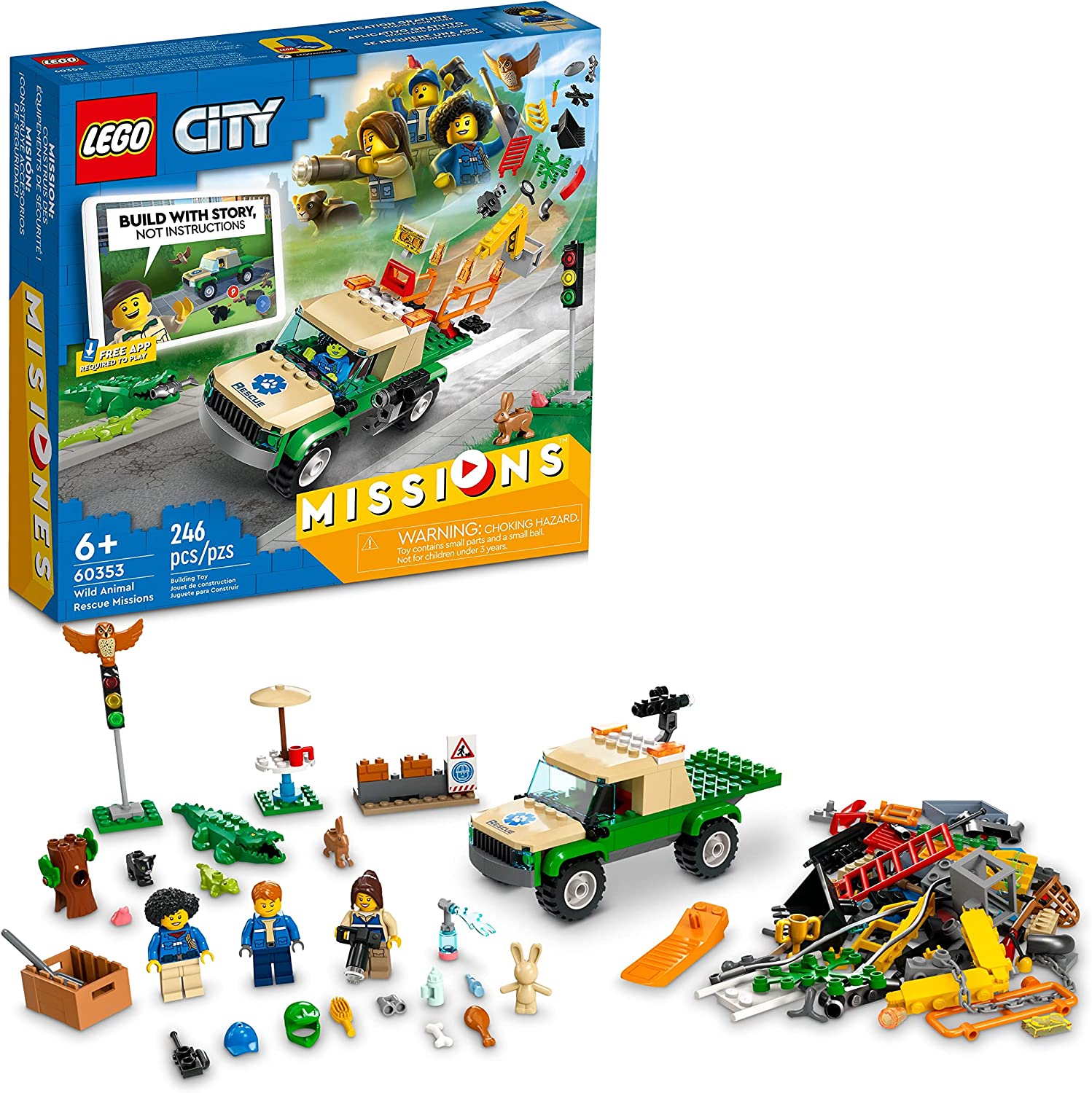 LEGO 60353 City Wild Animal Rescue