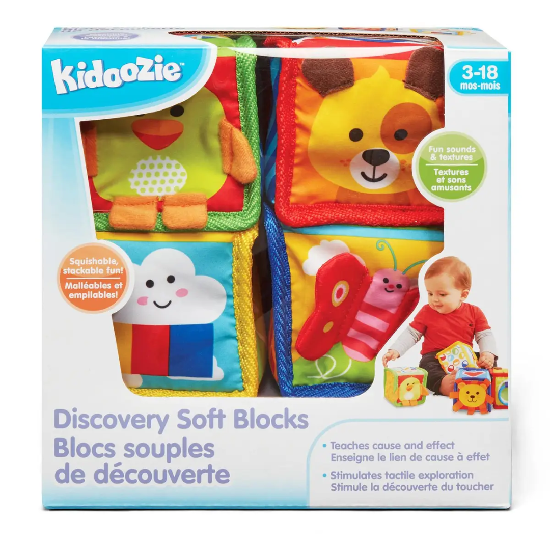 Kidoozie Discover Soft Blocks