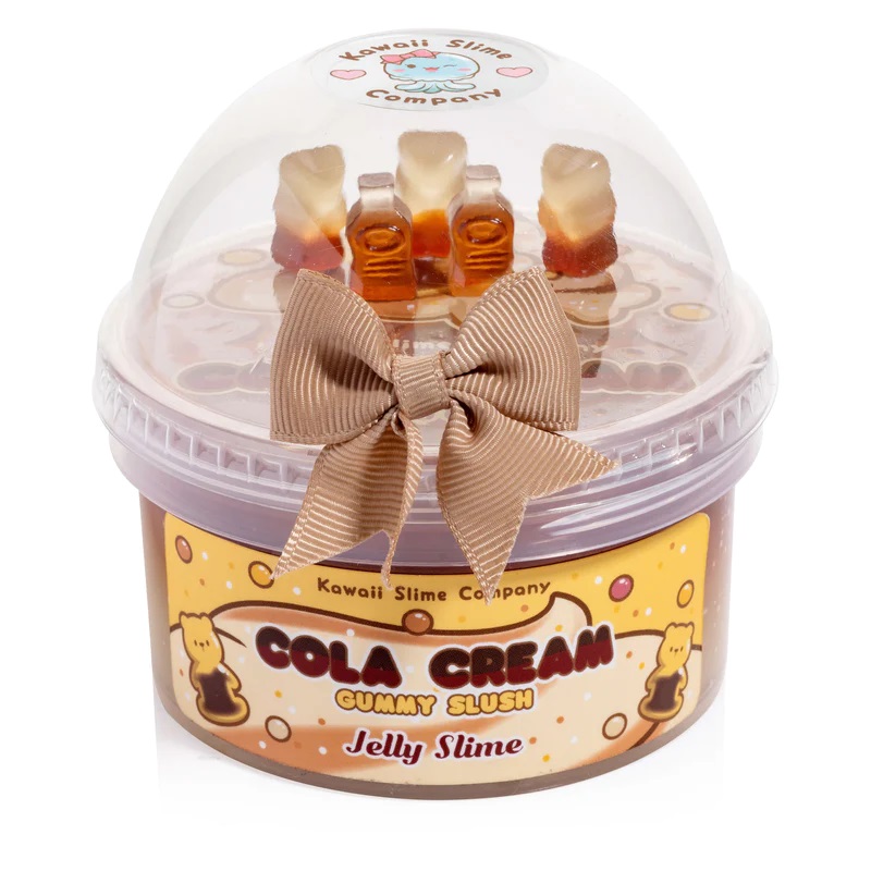 Kawaii Cola Cream Gummy Slush Slime