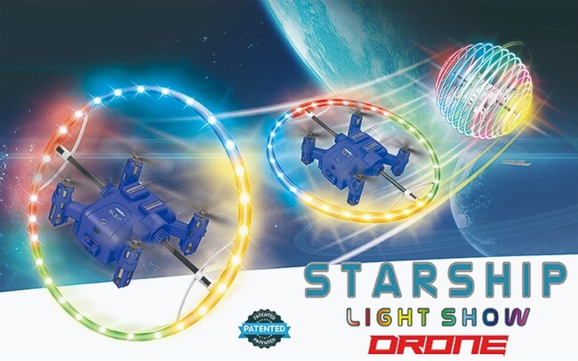 Starship Light Show Drone