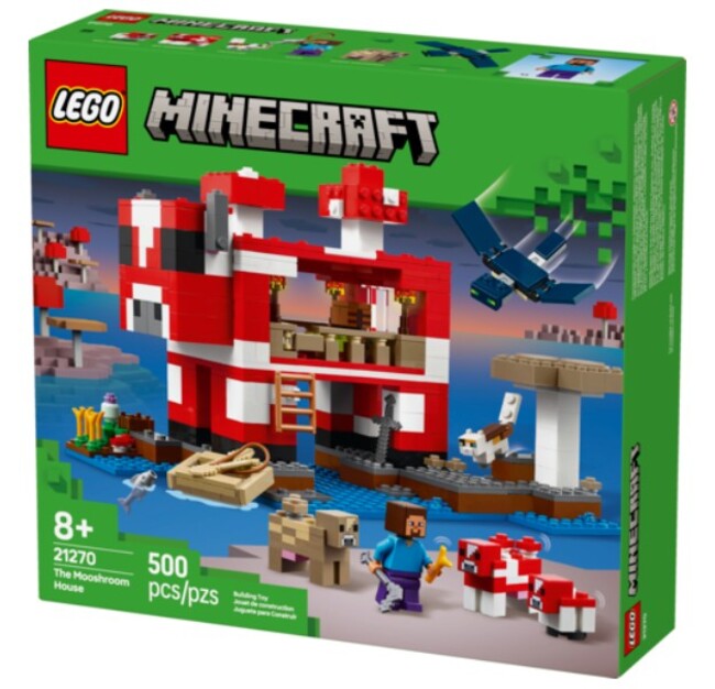 LEGO® Minecraft The Mooshroom House