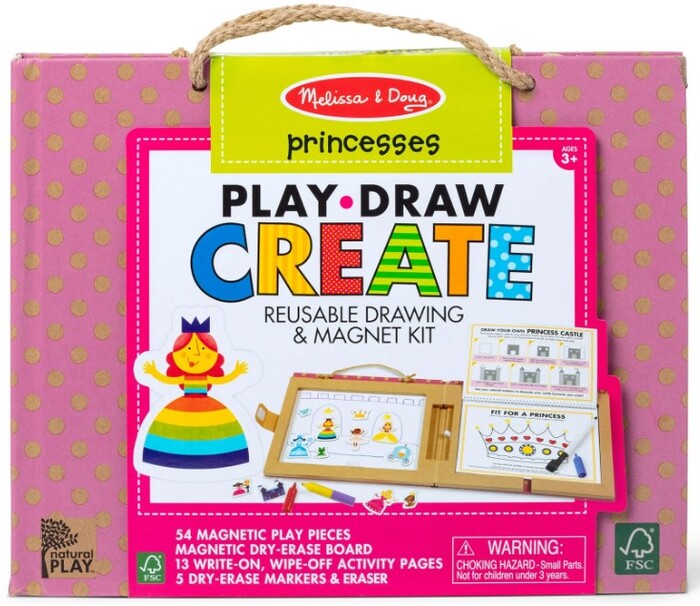 Play Draw Princess Set