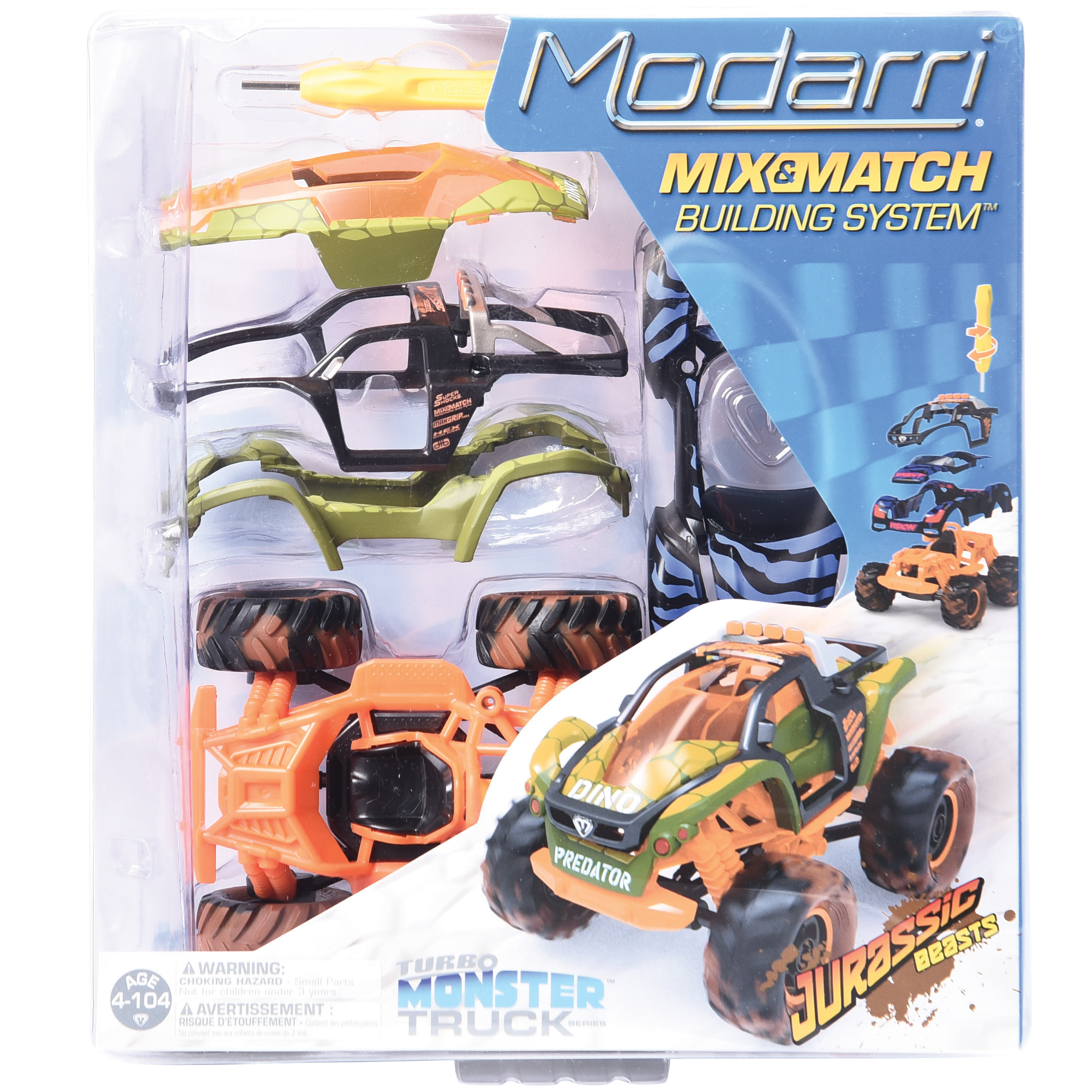 Modarri Mix and Match Turbo Monster Truck Jurassic Beasts